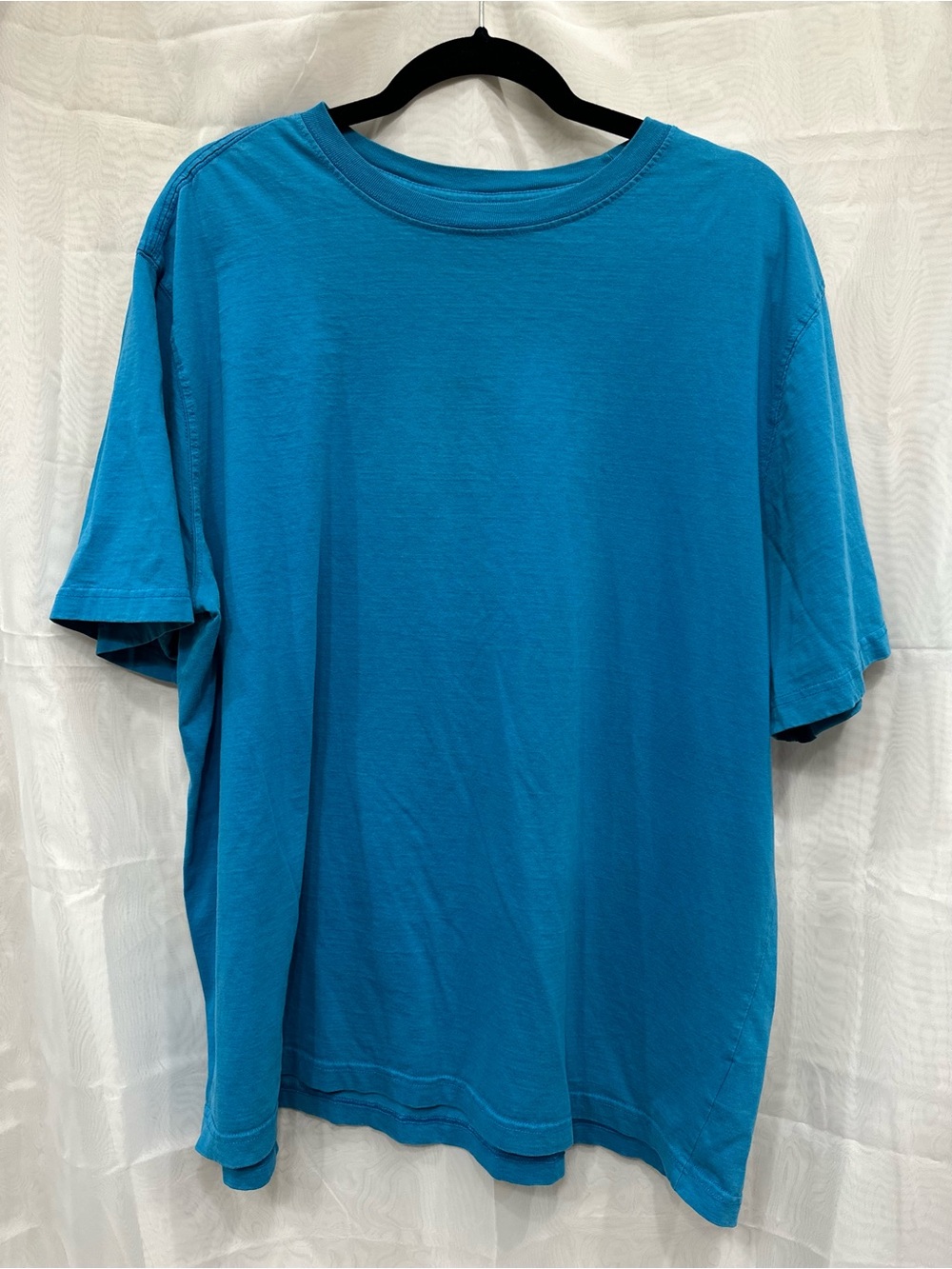 Faded Glory Teal Blue Short Sleeve Crew T-Shirt